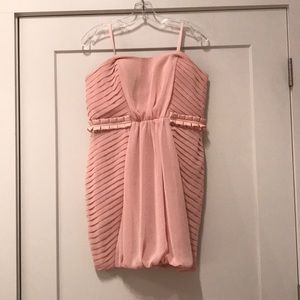 BCBG Strapless Cocktail Dress